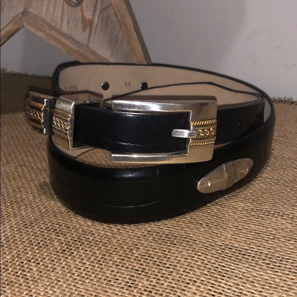 Lejon Leather Belt M